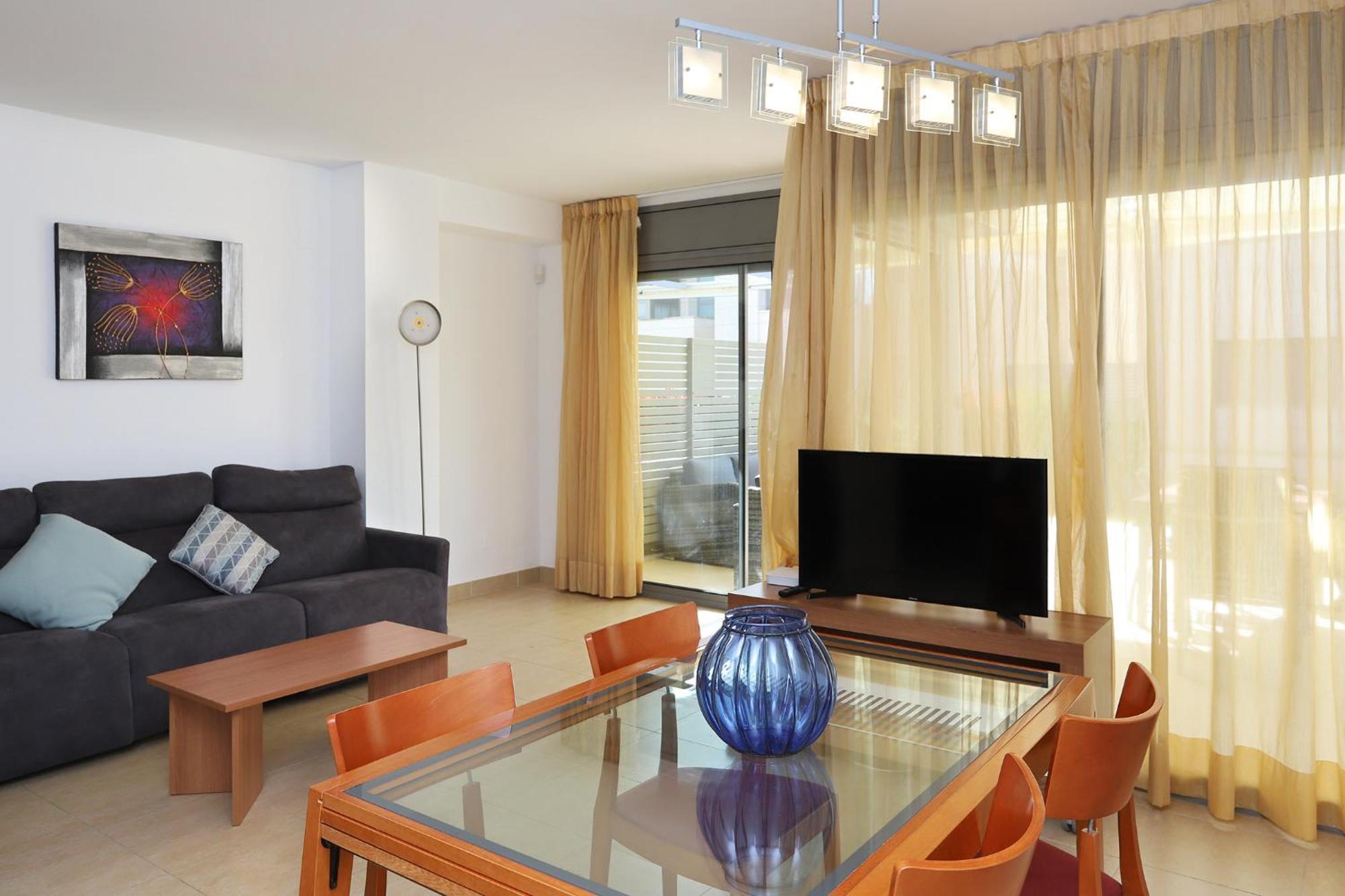 At014 A Pocos Metros De La Playa, Equipamiento Completo, Piscina Comunitaria Villa Torredembarra Eksteriør billede